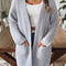 Open Front Long Sleeve Cardigan